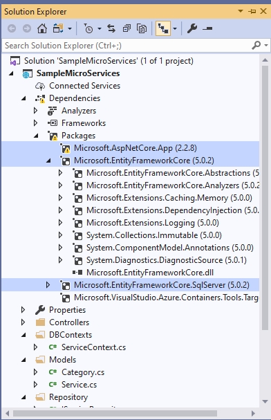 Microservices Using ASP.NET Core